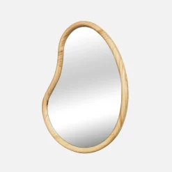 85cm wooden mirror