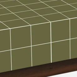 Coffee table with cement tile effect