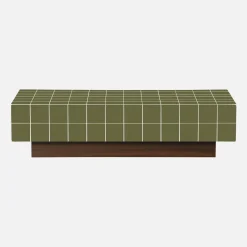 Coffee table with cement tile effect