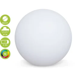 16 colours Wireless Outdoor LED Ball Light - 60cm