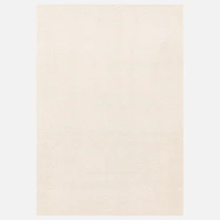 Cream boucle washable interior rug