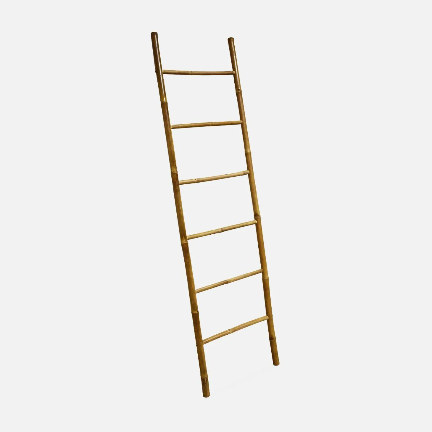 Decorative bamboo ladder with 6 uprights