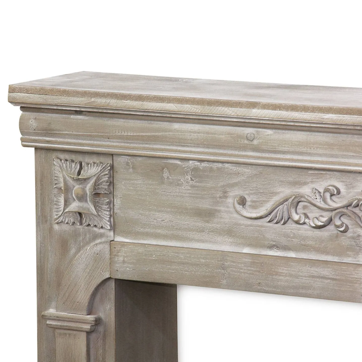 Decorative fireplace surround
