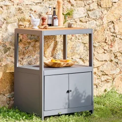2 doors aluminum outdoor and polywood kitchen