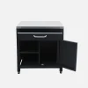 1 drawer and 1 door steel outdoor kitchen
