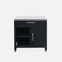 1 drawer and 1 door steel outdoor kitchen