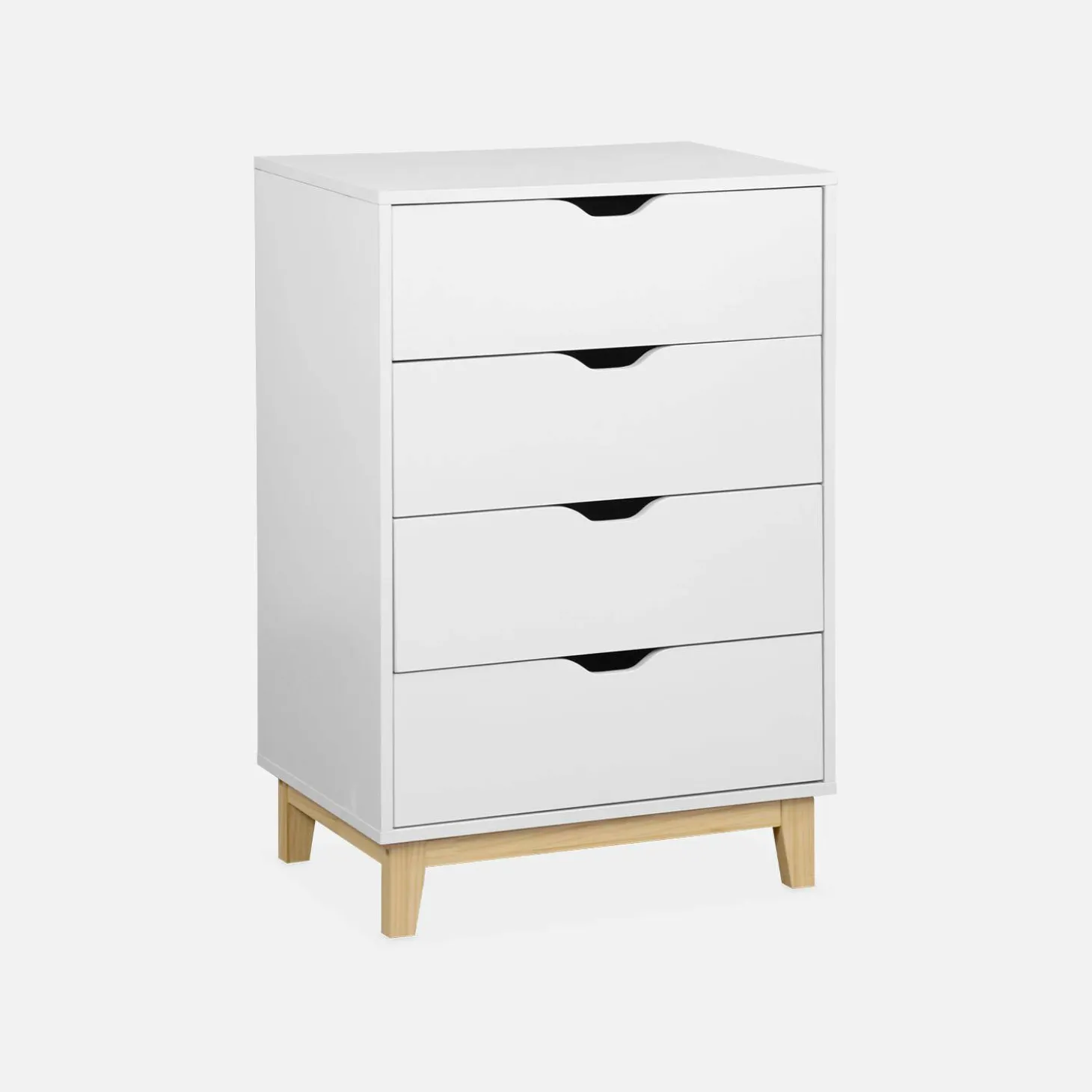 4-drawer scandi-style chest