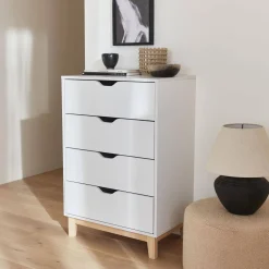 4-drawer scandi-style chest