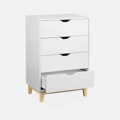 4-drawer scandi-style chest