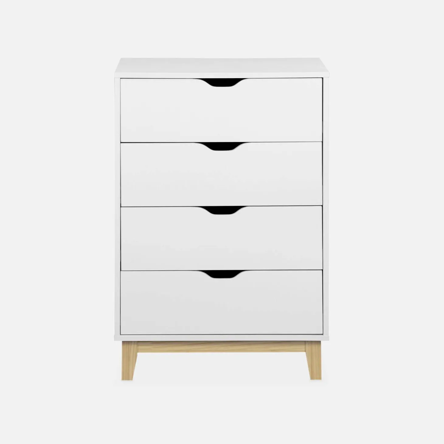 4-drawer scandi-style chest