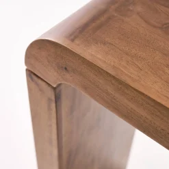 Exotic Acacia Wood Console