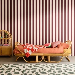 Exotic children's bed 90 x 190 cm rattan
