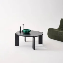 Exotic Round Solid Wood Coffee Table