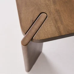 Exotic Square Solid Wood Coffee Table