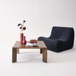 Exotic Square Solid Wood Coffee Table