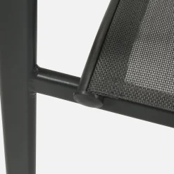 Extendable aluminium garden table + 10 chairs