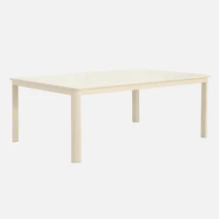 Extendable aluminum garden table 199/258,5 cm seats 12