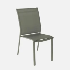 Extendable garden table aluminium + 12 seats