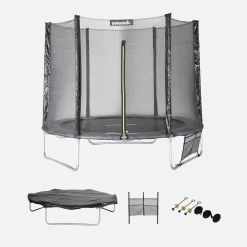8ft trampoline with accessory kit