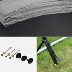 8ft trampoline with accessory kit