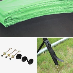 8ft trampoline with accessory kit