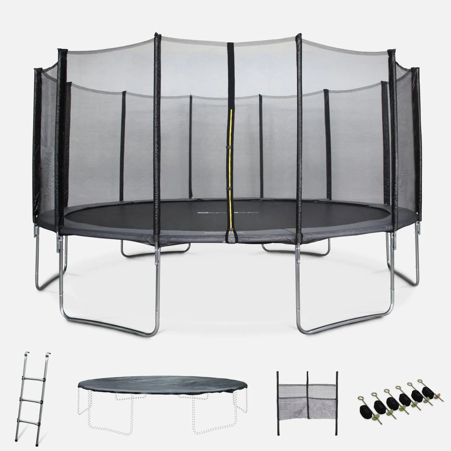 16ft trampoline with accessory kit