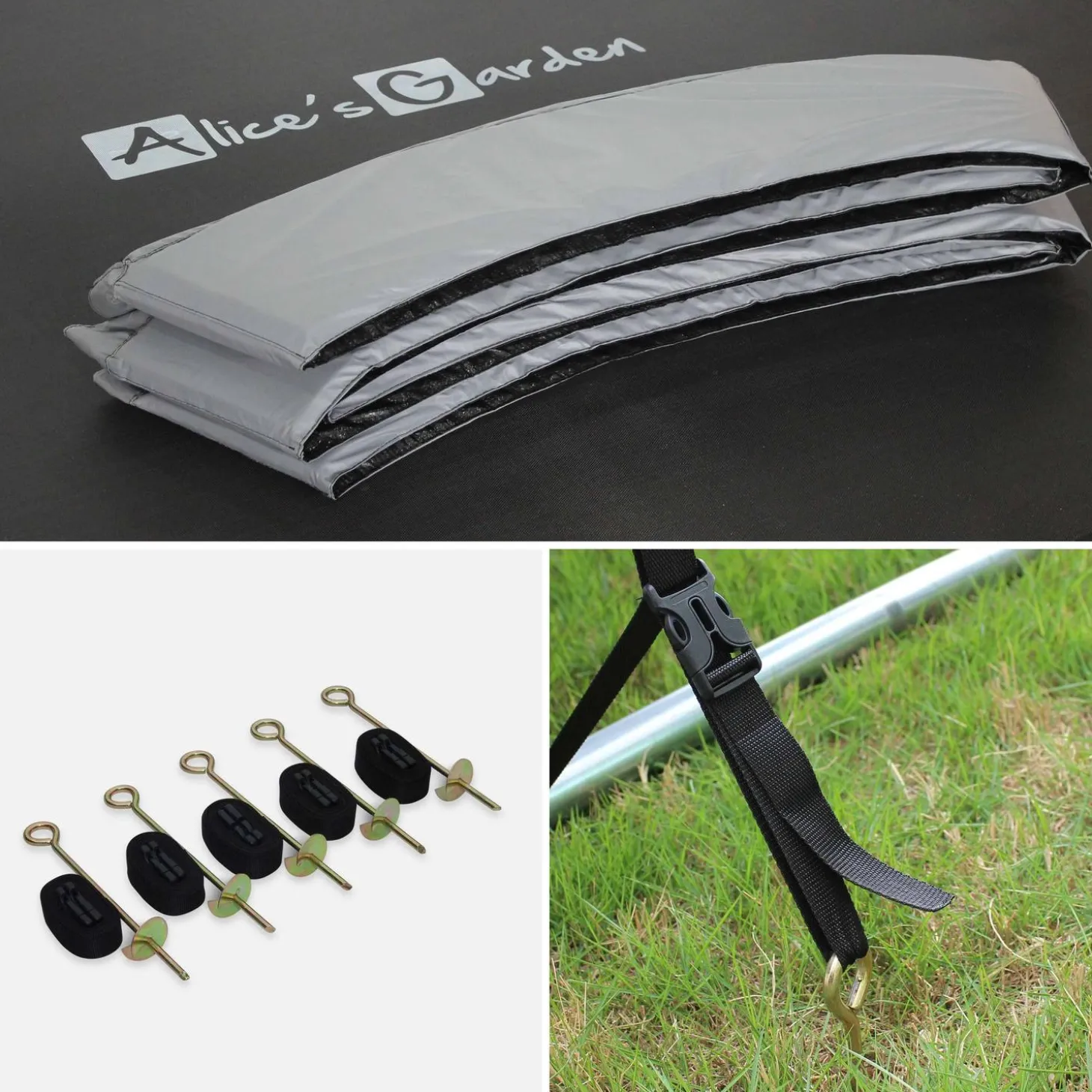 15ft trampoline with accessory kit