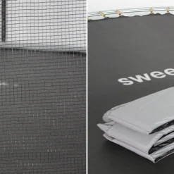 10ft trampoline with safety net