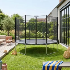 12ft trampoline with safety net