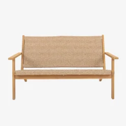 Garden bench acacia wood 2-Seater