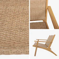 Garden bench acacia wood 2-Seater