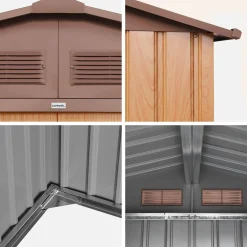 Garden shelter 2.71m² with anchor kit
