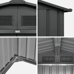 Garden shelter 2.71m² with anchor kit