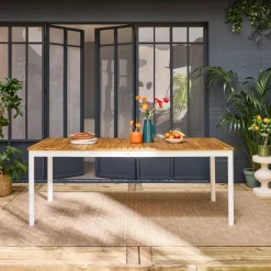Garden table acacia wood 10 seats