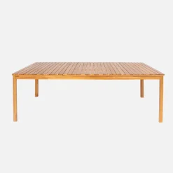 Garden table acacia wood 10 seats