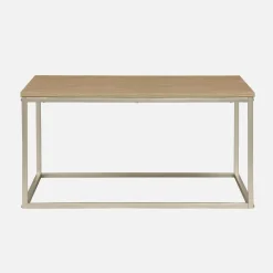Herringbone square coffee table