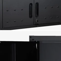 High storage cabinet for garages