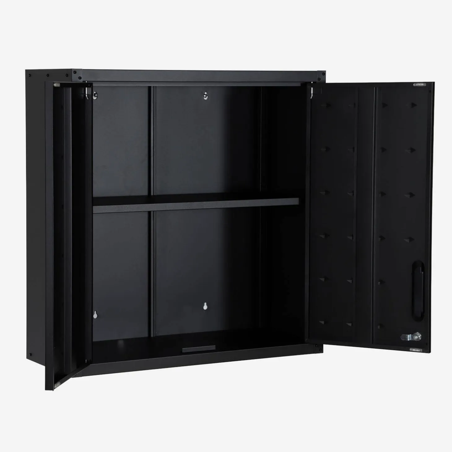 High storage cabinet for garages