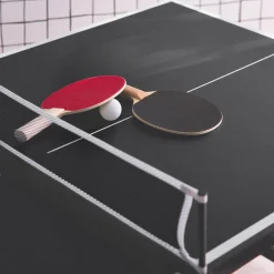 Indoor mini table tennis table with 2 bats and 3 balls