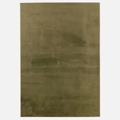 Indoor rug plain green