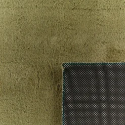 Indoor rug plain green