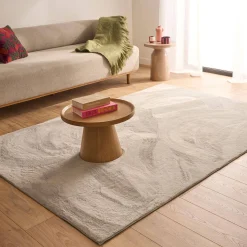 Indoor rug plain grey