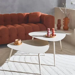 Interior rug with cream arches