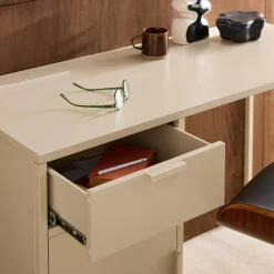 Laminated steel children's desk 1 drawer
