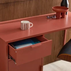 Laminated steel children's desk 1 drawer