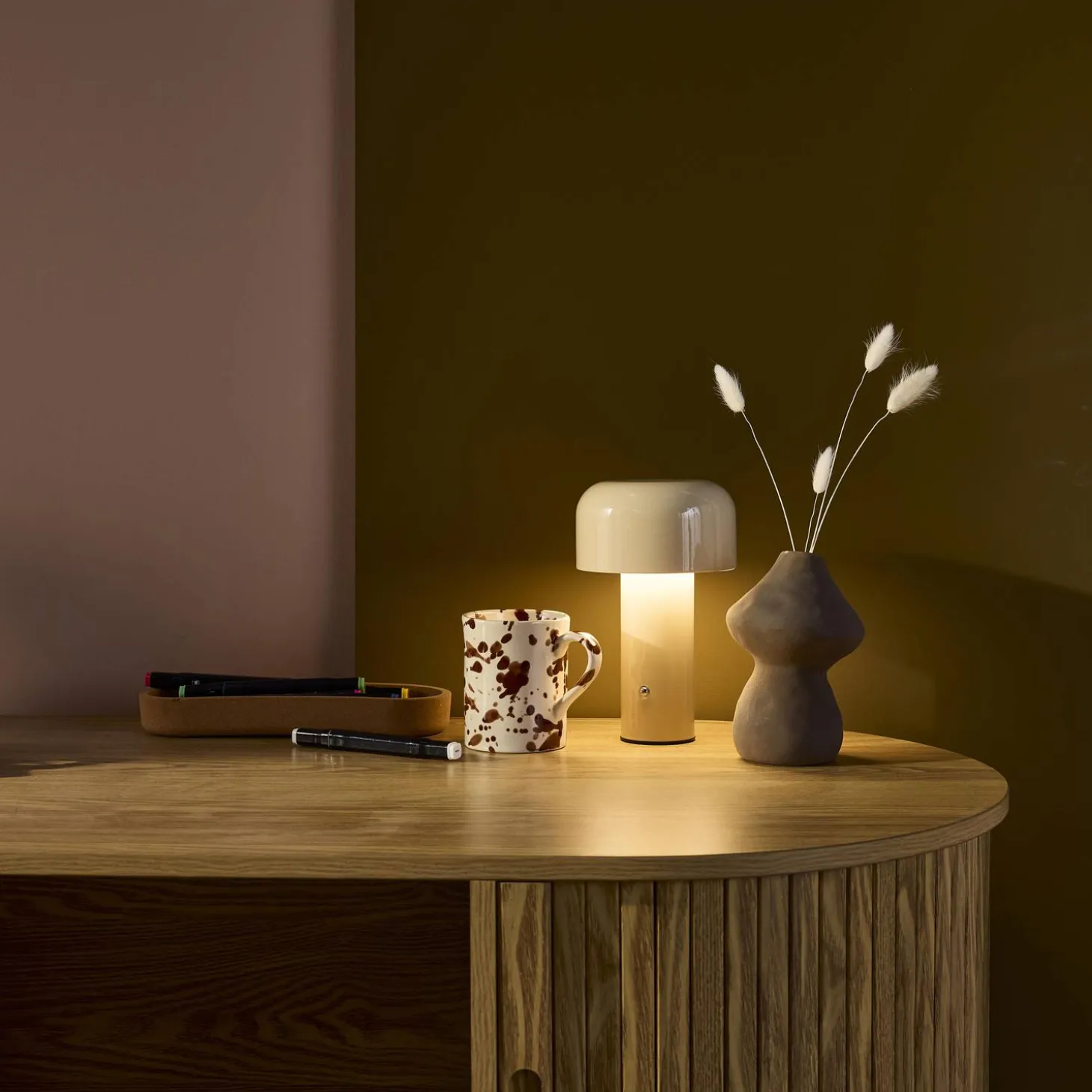 LED metal table lamp indoor Ø 13cm