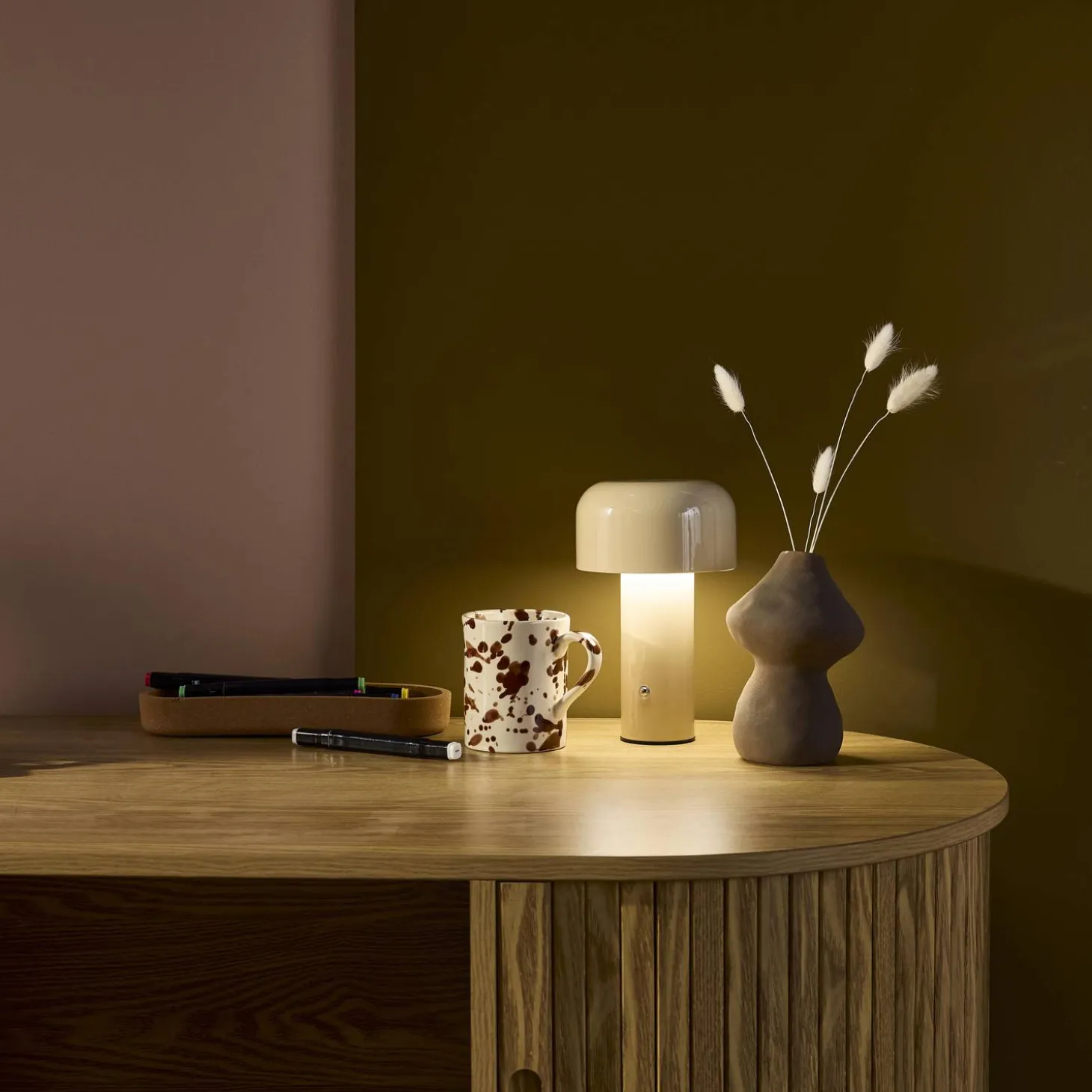 LED metal table lamp indoor Ø 13cm