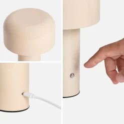 LED metal table lamp indoor Ø 13cm
