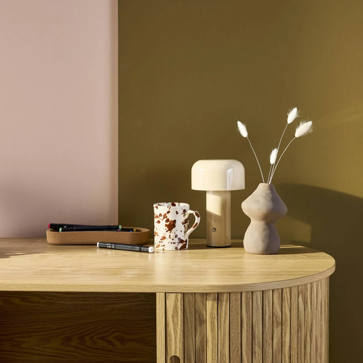 LED metal table lamp indoor Ø 13cm