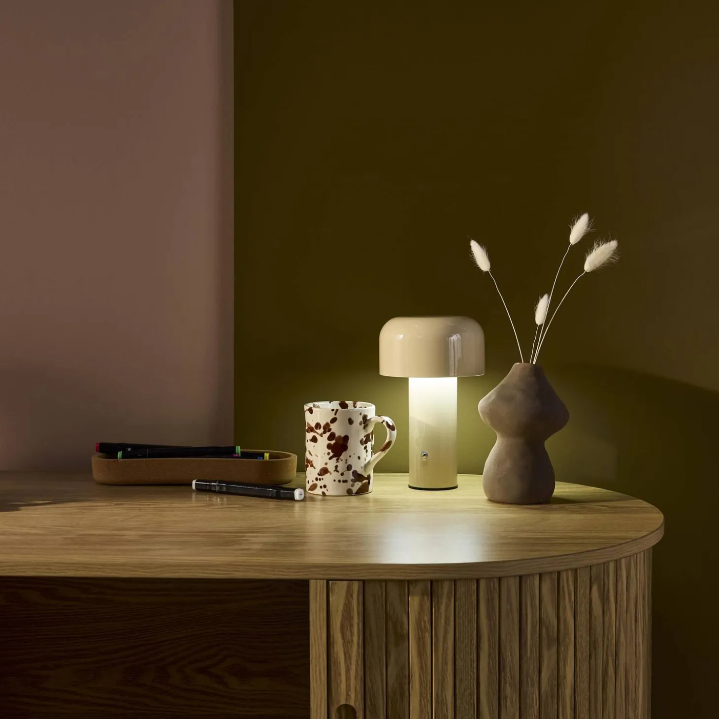 LED metal table lamp indoor Ø 13cm